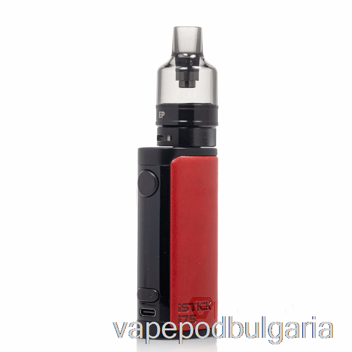 Vape 10000 Дръпки Eleaf Istick I75 Starter Kit Red